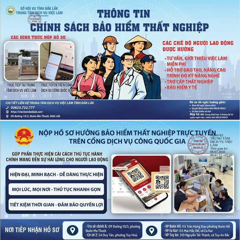 Công  văn đồng ý hồ sơ tuyên truyền chính sách  bảo hiểm thất nghiệp năm 2026