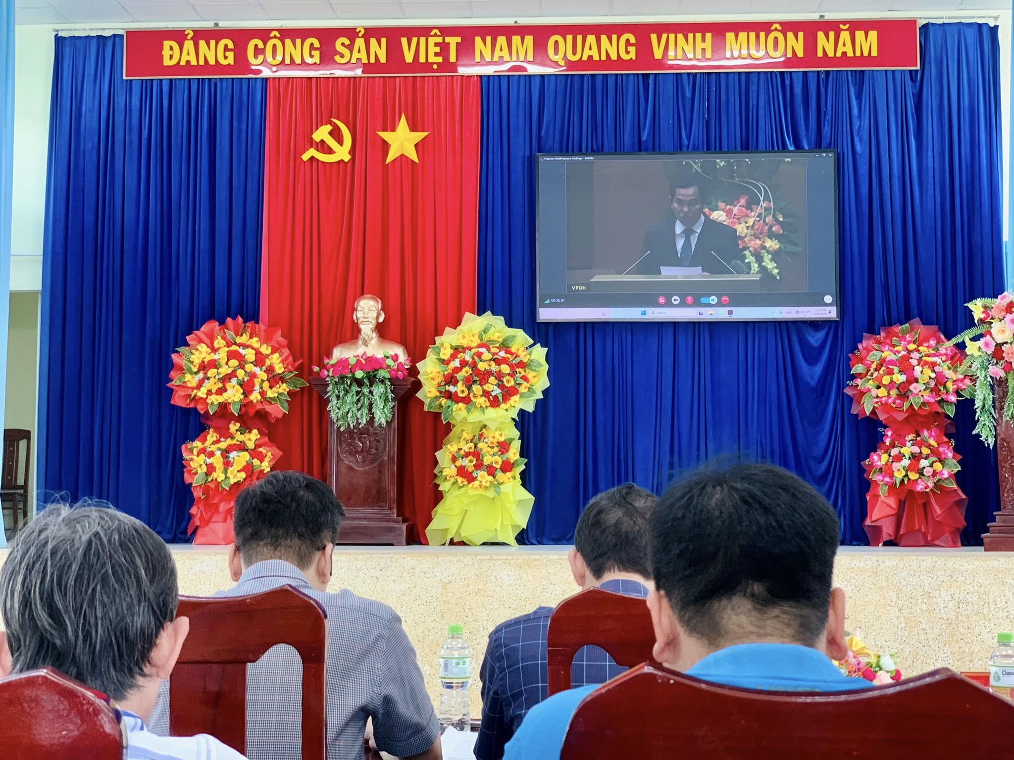 HỘI NGHỊ TRỰC TUYẾN TOÀN QUỐC TỔNG KẾT CÔNG TÁC BẦU CỬ