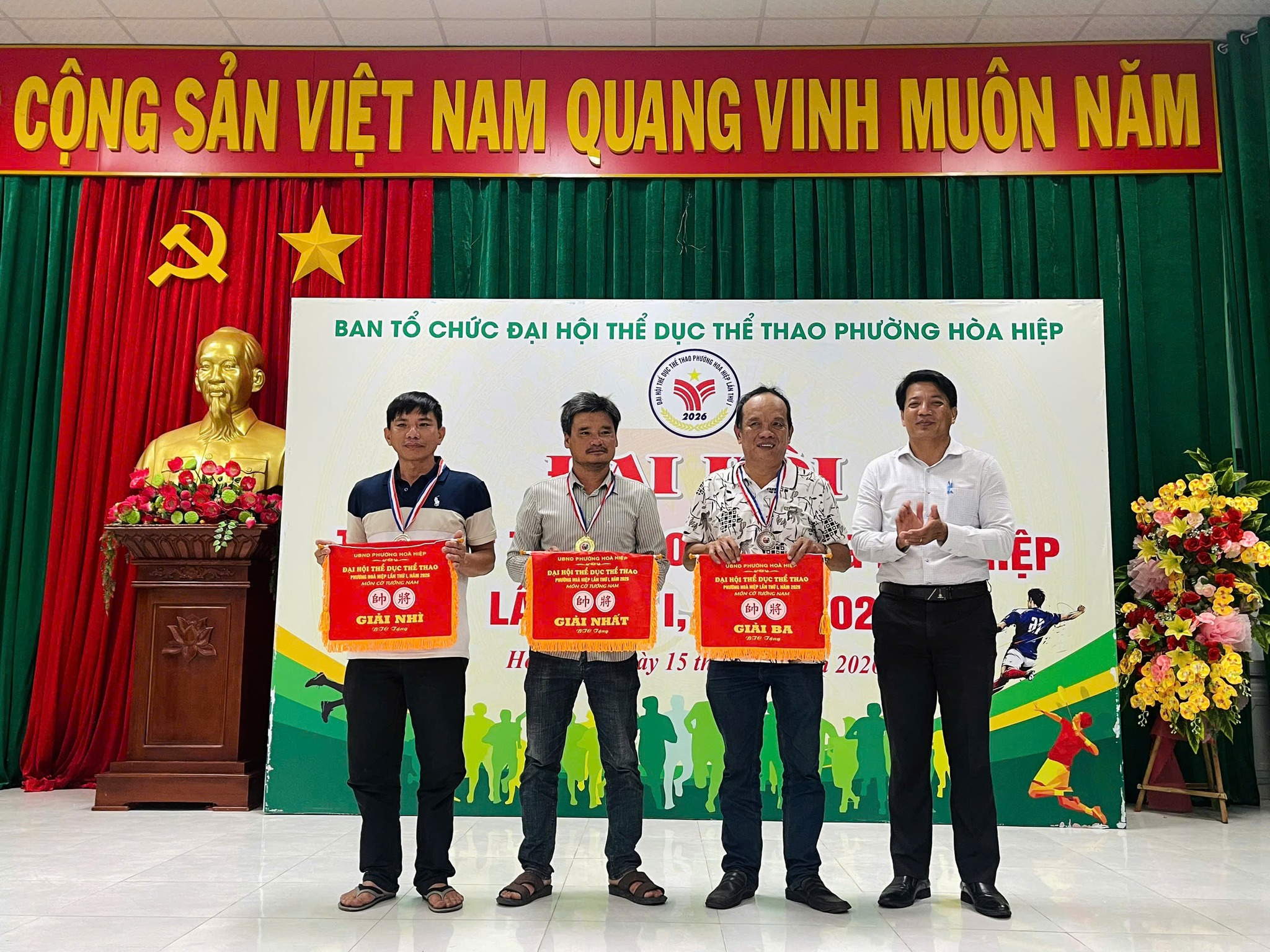 KỲ THỦ HÒA HIỆP THI ĐẤU ẤN TƯỢNG TẠI GIẢI CỜ TƯỚNG ĐẠI HỘI TDTT