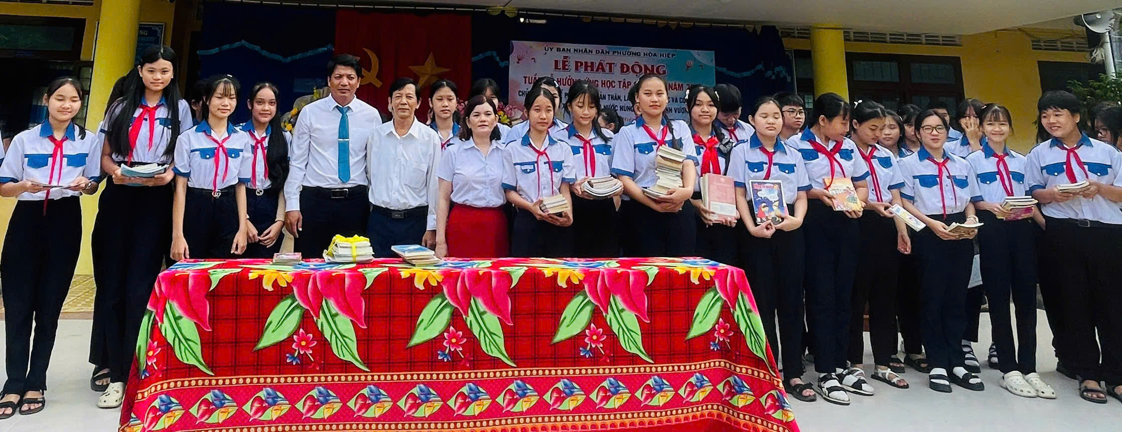 PHƯỜNG HÒA HIỆP: SÔI NỔI LỄ PHÁT ĐỘNG TUẦN LỄ HƯỞNG ỨNG HỌC TẬP SUỐT ĐỜI NĂM 2025